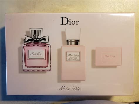 dior perfume gift set 3 bottle